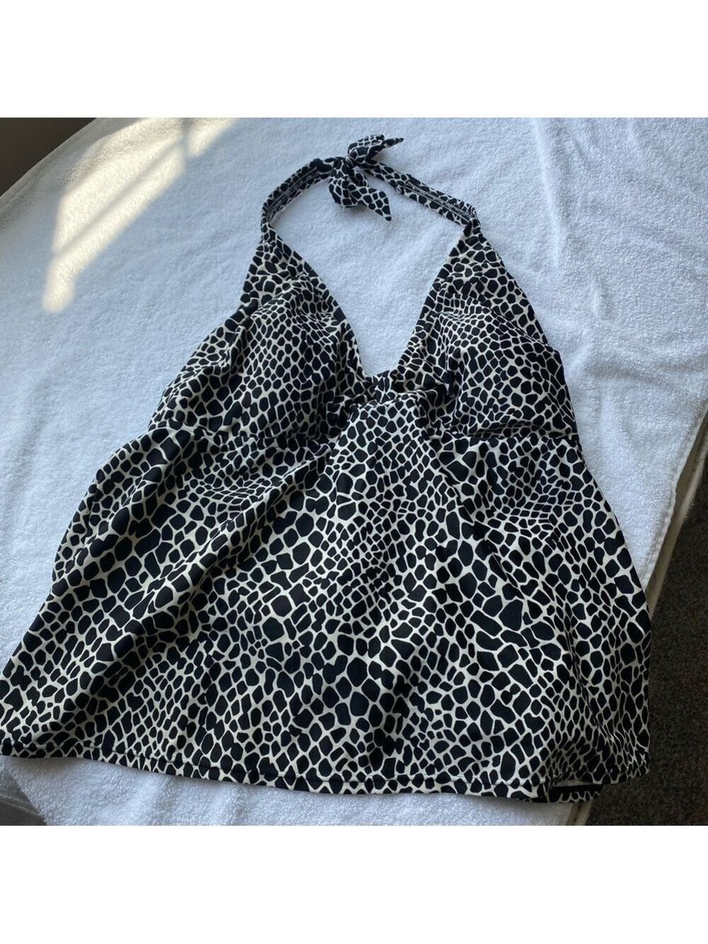 Sunsets Plus Size Swim Top 18W - Picture 1 of 5